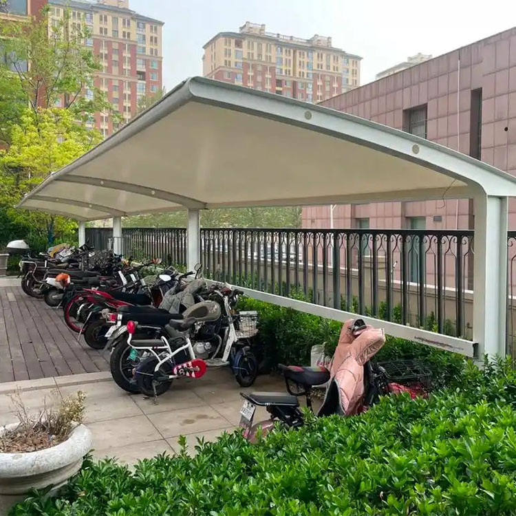 焉耆回族自治县膜结构电动车棚